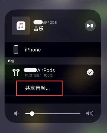 诸城苹果14音频维修点分享iPhone14音频共享设置方法 