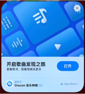 诸城苹果14维修站分享iPhone14音乐识别功能使用方法 