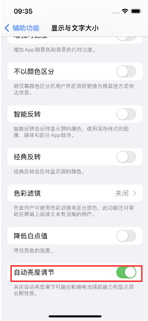 诸城苹果15维修店分享iPhone 15 Pro系列屏幕亮度 